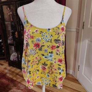Forever 21 Floral Flowy Tank Top